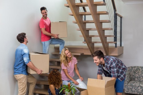 Furniture pick-up service handling bulky sofa removal in Stpauls