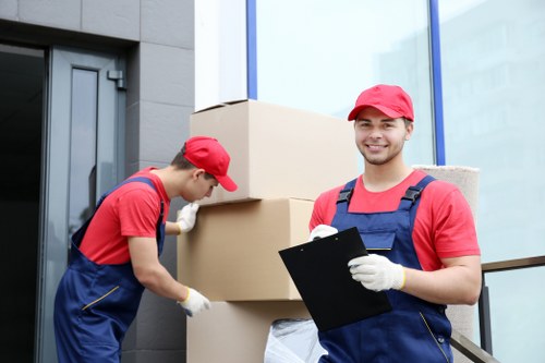 Local piano movers delivering an instrument safely