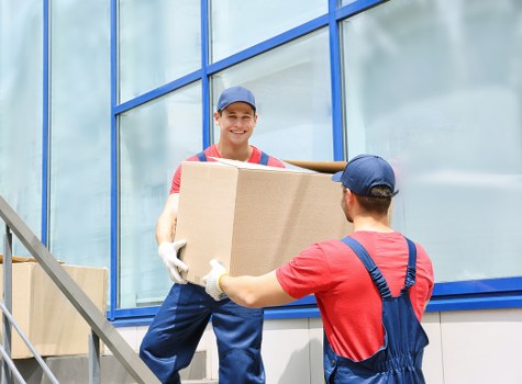 Professional house removalists in Stpauls loading furniture into a moving truck