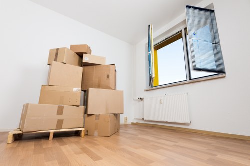 Unpacking and settling into a new flat in Stpauls