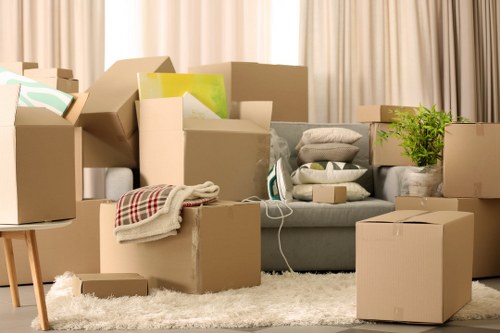 Business storage space in Stpauls with organized boxes